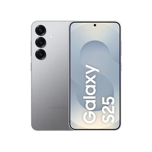 Samsung Galaxy S25 5G AI Smartphone (Silver Shadow, 12GB RAM, 256GB Storage), 50MP Camera with Galaxy AI
