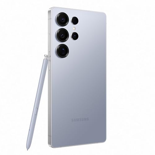 Samsung Galaxy S25 Ultra 5G AI Smartphone (Titanium Silverblue, 12GB RAM, 1TB Storage), 200MP Camera, S Pen Included, Long Battery Life