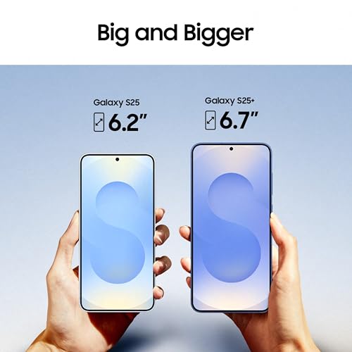 Samsung Galaxy S25 5G AI Smartphone (Silver Shadow, 12GB RAM, 256GB Storage), 50MP Camera with Galaxy AI