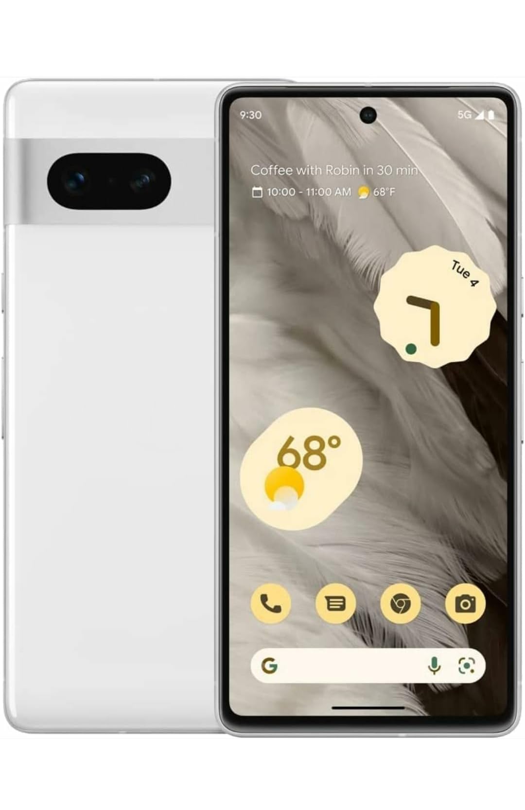 Pxel 7a (Snow, 128 GB) (8 GB RAM)