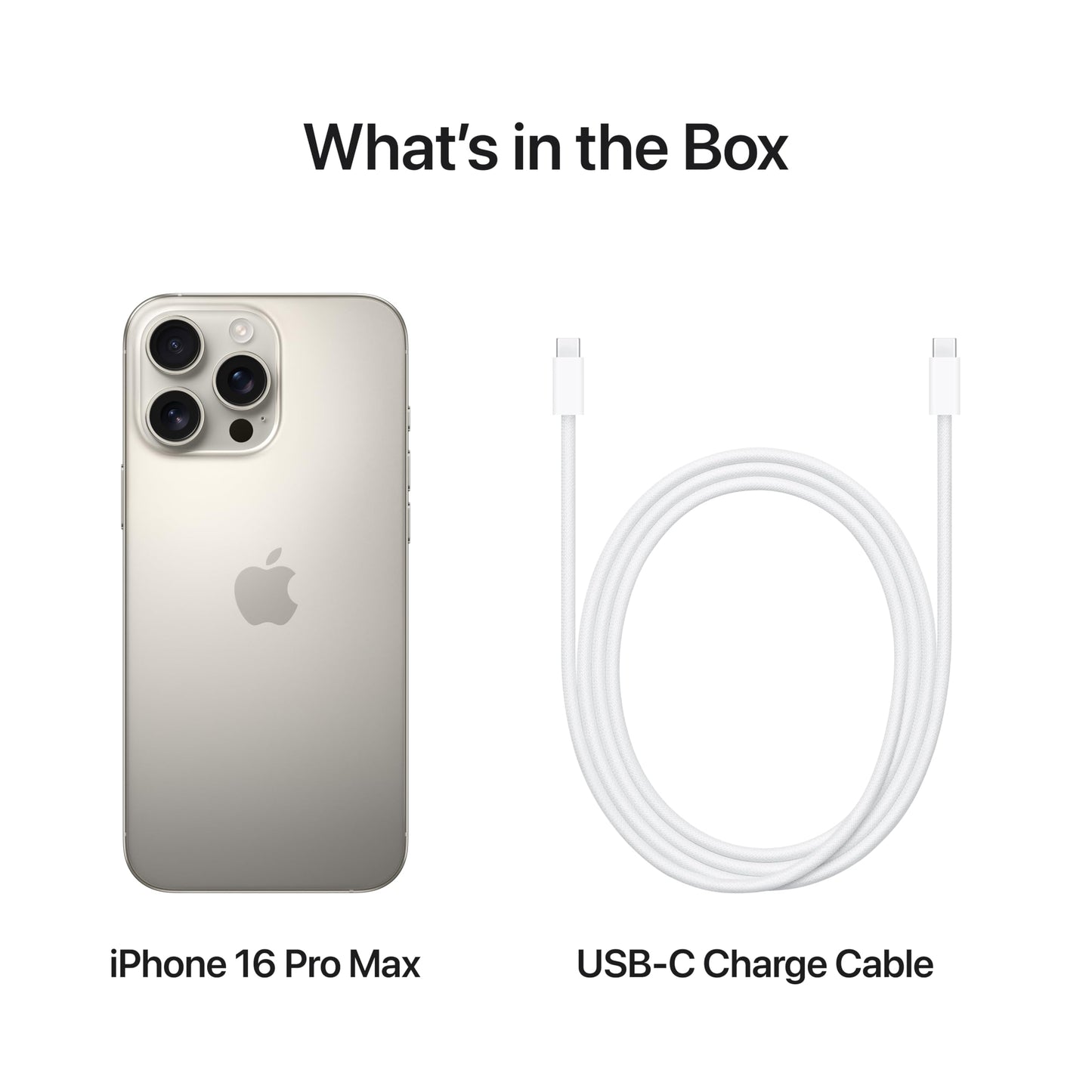 iPhone 16 Pro Max 256 GB: 5G Mobile Phone with Camera Control, 4K 120 fps Dolby Vision and a Huge Leap in Battery Life. Works with AirPods; Natural Titanium