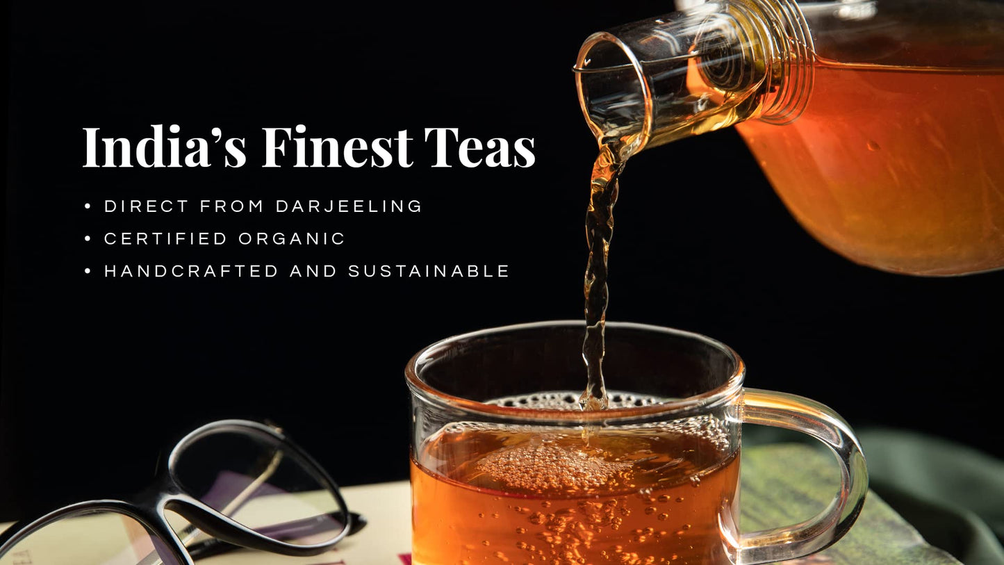 DORJE TEAS Roasted Darjeeling Tea | Loose Whole Leaf Tea | 250gm (Pack Of 1) | 100% Pure Darjeeling Long Leaf | Orignial Darjeeling Black Tea | 100 Cups