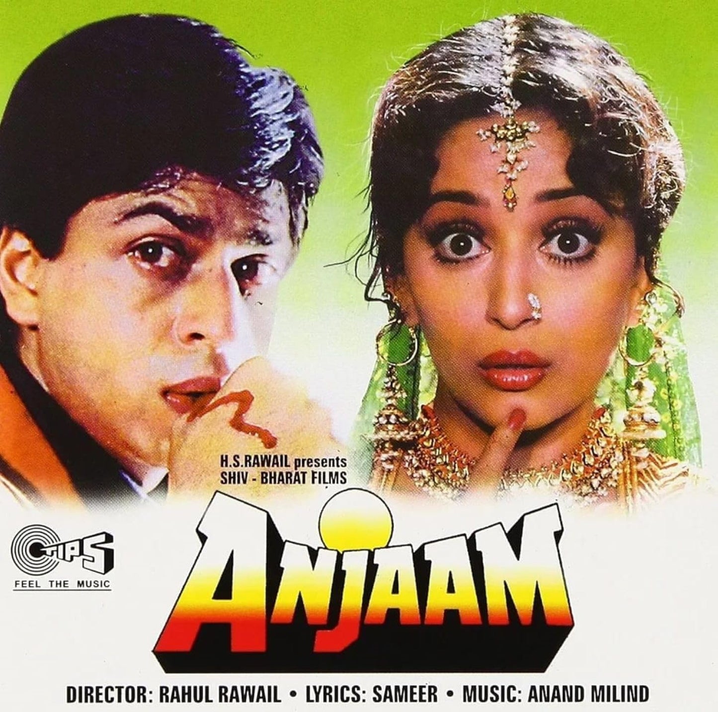 ANJAAM | HINDI FILM | COLLECTIBLE | ORIGINAL SEALED PACK, NEVER OPENED| AUDIO CD