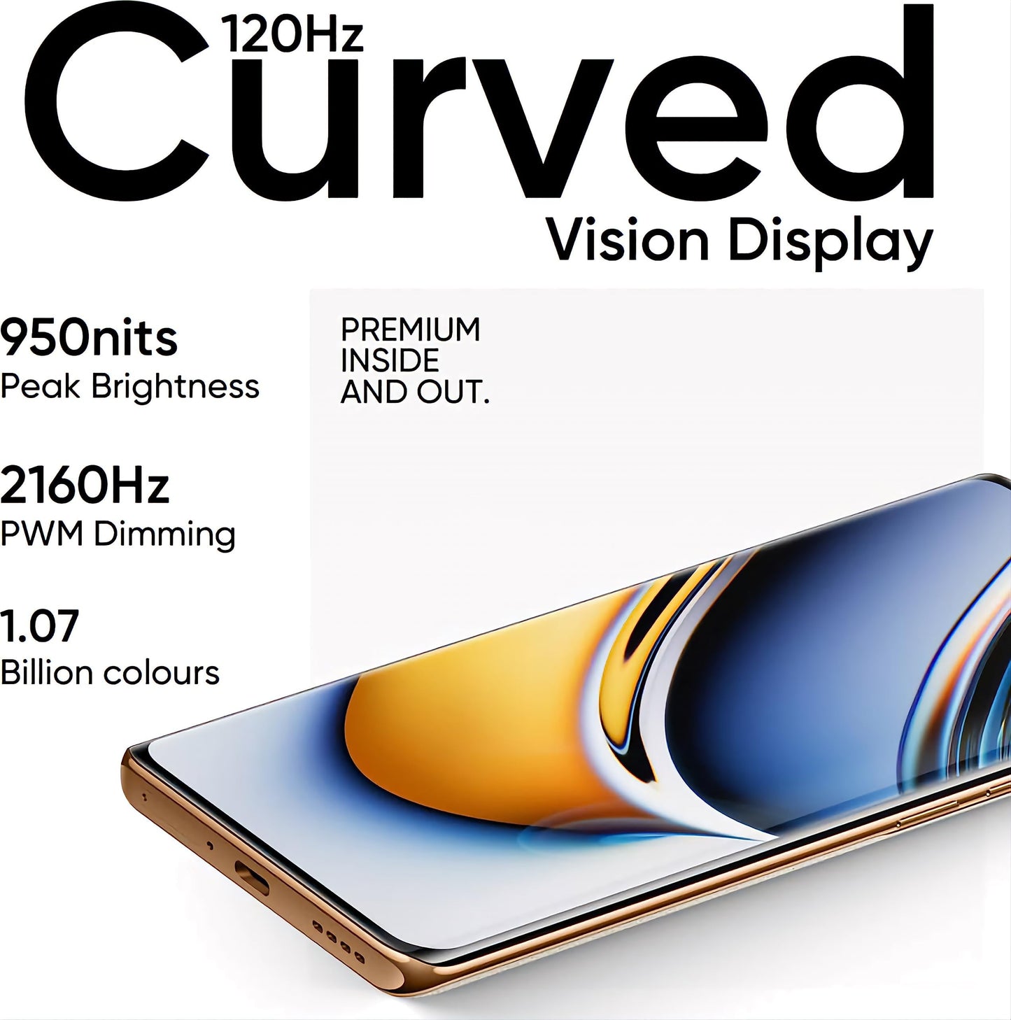 realme 11 Pro 5G (Sunrise Beige, 8GB RAM, 256GB Storage) | 120 Hz Curved Display | 100MP Prolight Camera | 7050 5G Dimensity | 67W SUPERVOOC | 12GB Dynamic RAM | Premier Vegan Leather Finish Design