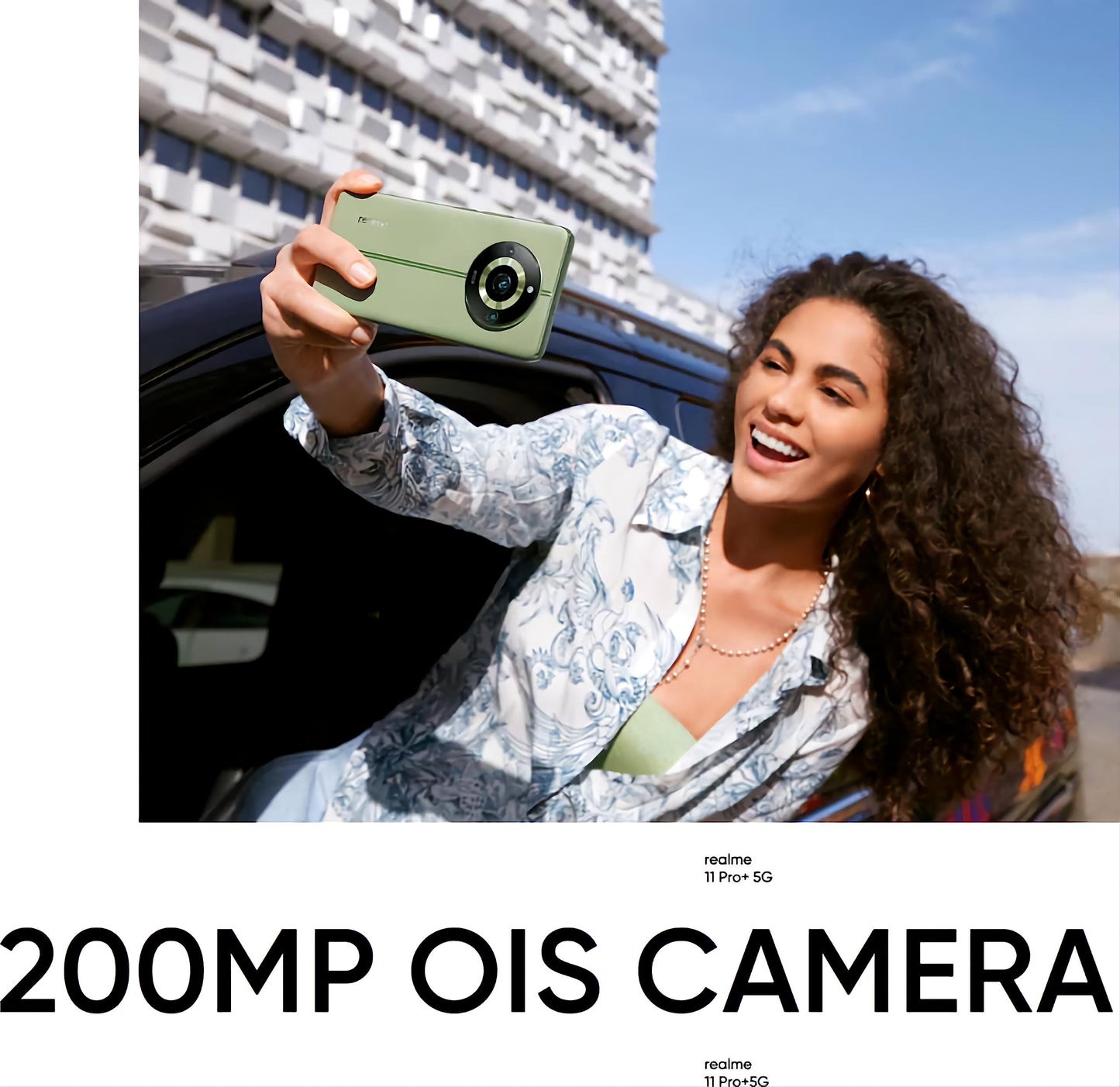 realme 11 Pro+ 5G (Oasis Green, 8GB RAM, 256GB Storage) | 120 Hz Curved Display | 200MP Prolight Camera | 7050 5G Dimensity | 100W SUPERVOOC | 12GB Dynamic RAM | Premier Vegan Leather Finish Design