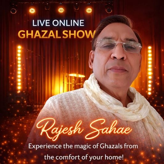 Online Live Music Shows by Rajesh Sahae