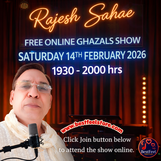Rajesh Sahae — Online Live Show (Free)