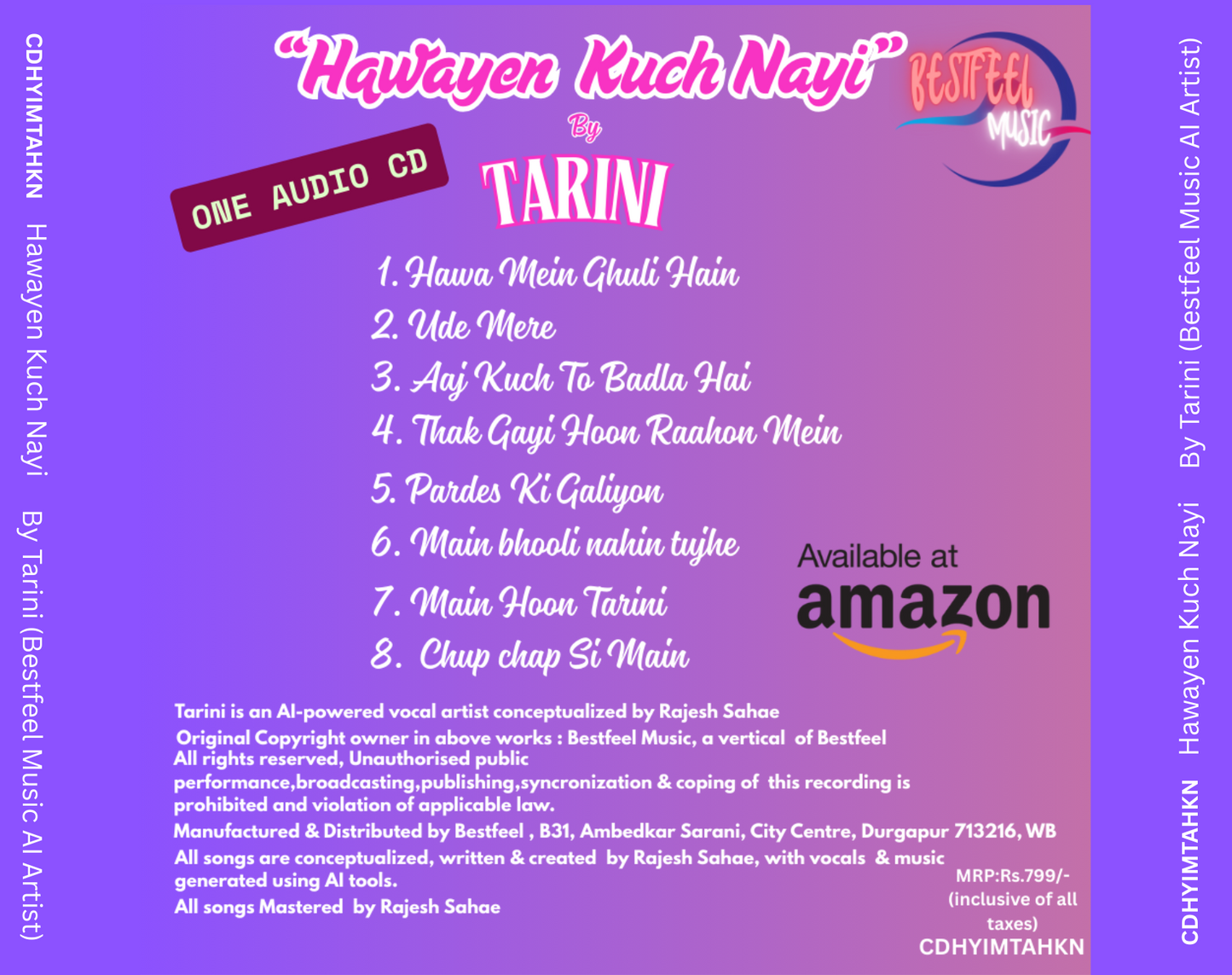 Hawayen Kuch Nayi - Digital Download Album – Includes 8 Songs